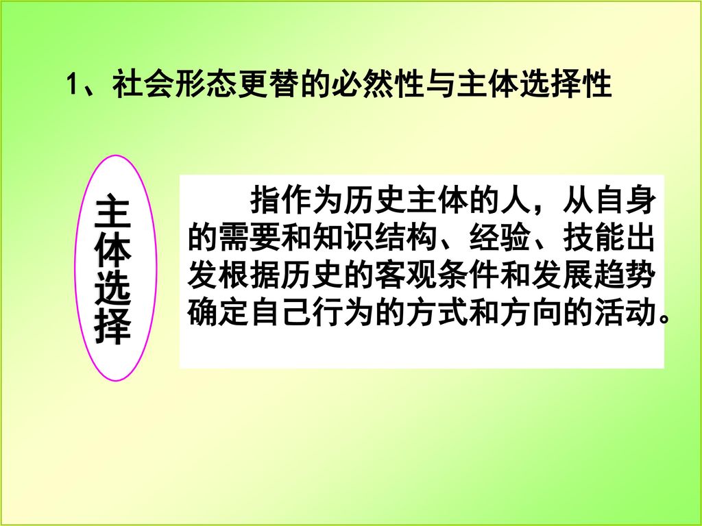 30 1,社会形态更替的必然性与